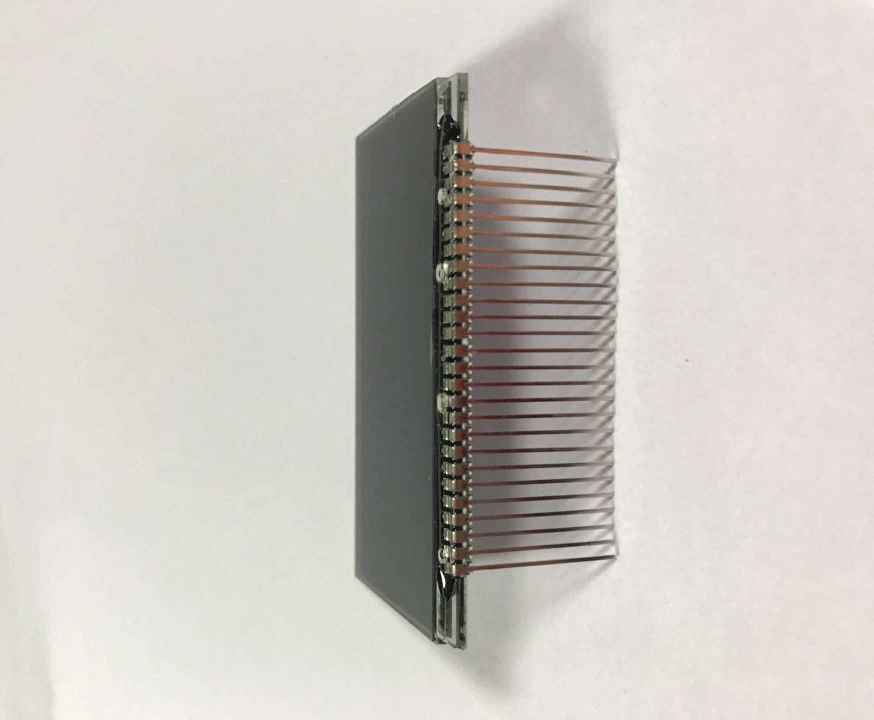 Custom Monochrome Black On White 7 Segment  8 digit LCD Display With Pin Connect
