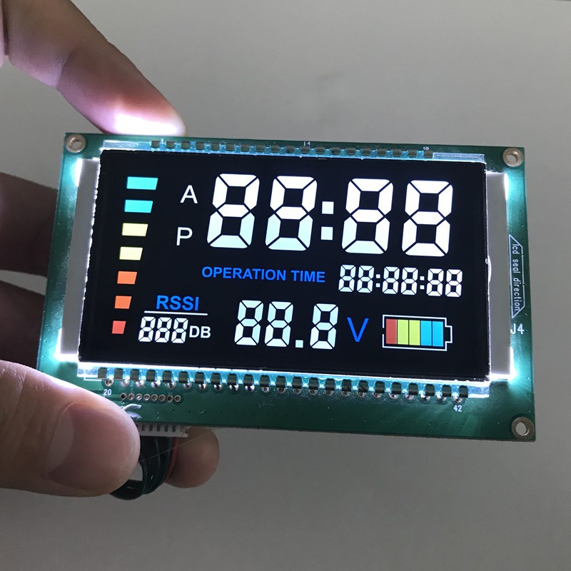 8kohaline 7 Segment LCD