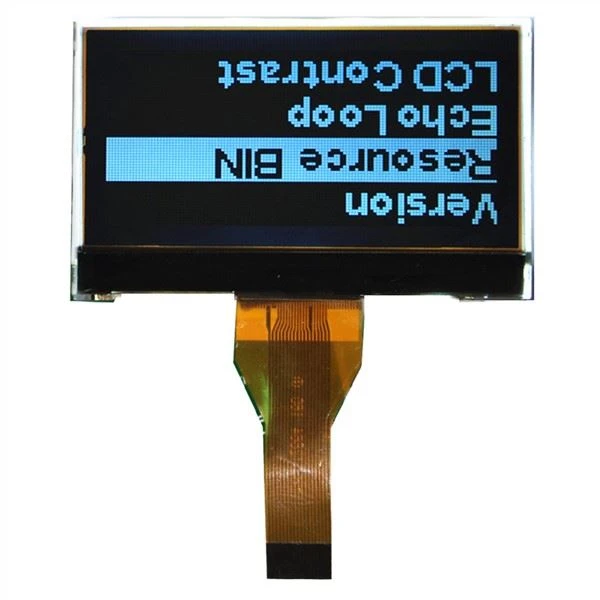 DFSTN LCD-ekraan 128X64 eraldusvõimega instrumendi LCD-moodul koos ST7565P ajamiga IC